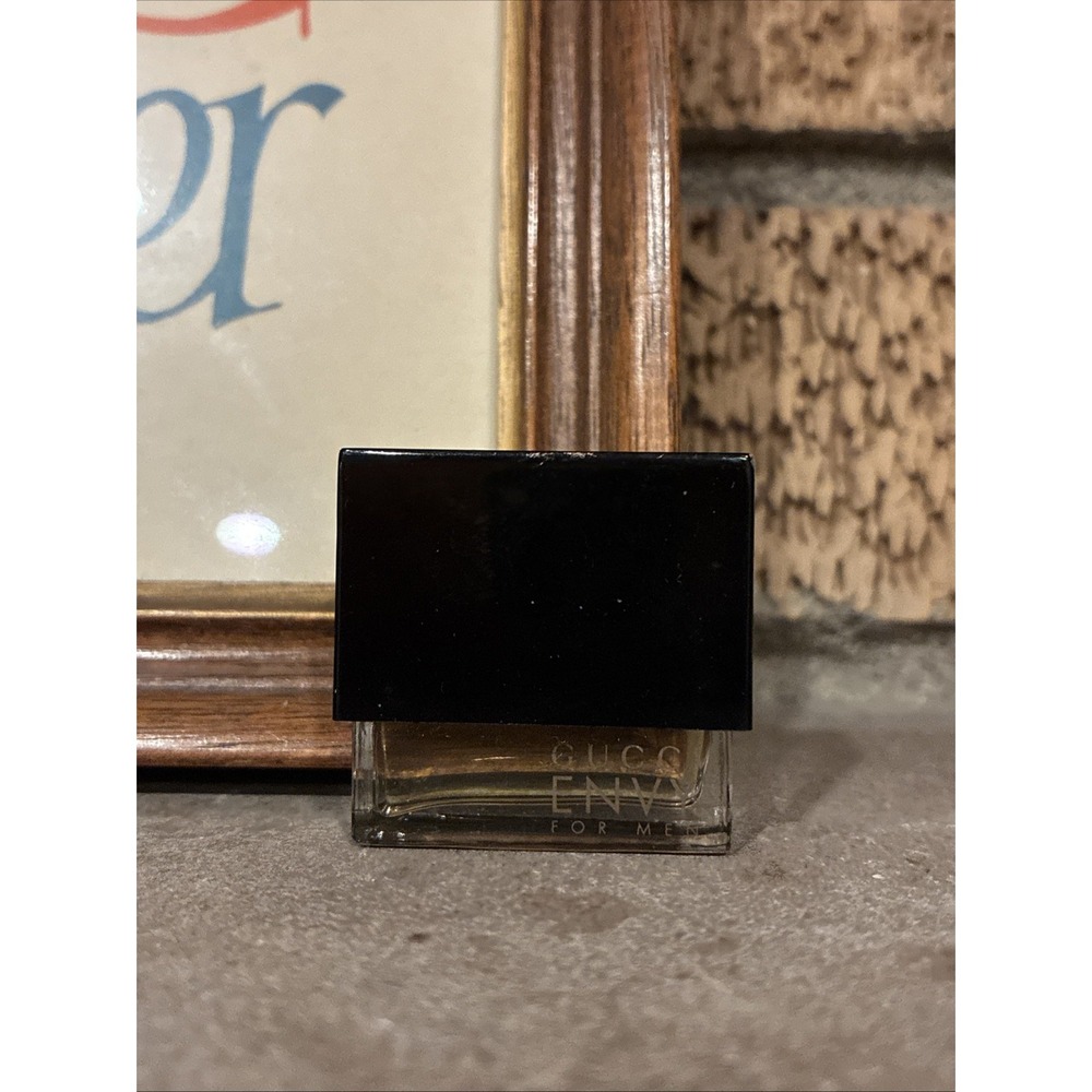 Gucci Envy For Men MINI EDT 3 ml 0.1 oz SPLASH DISCONTINUED NEW RARE
